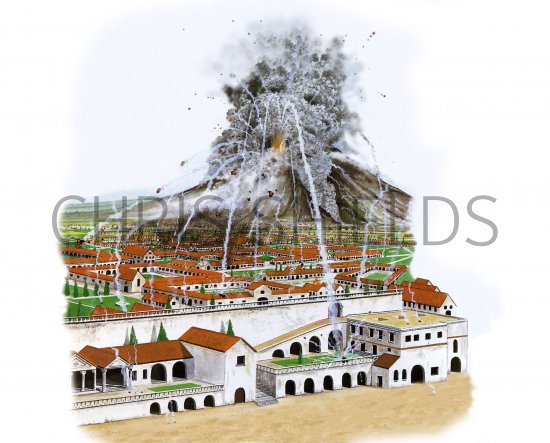 Illustration of Pompeii (#0519)