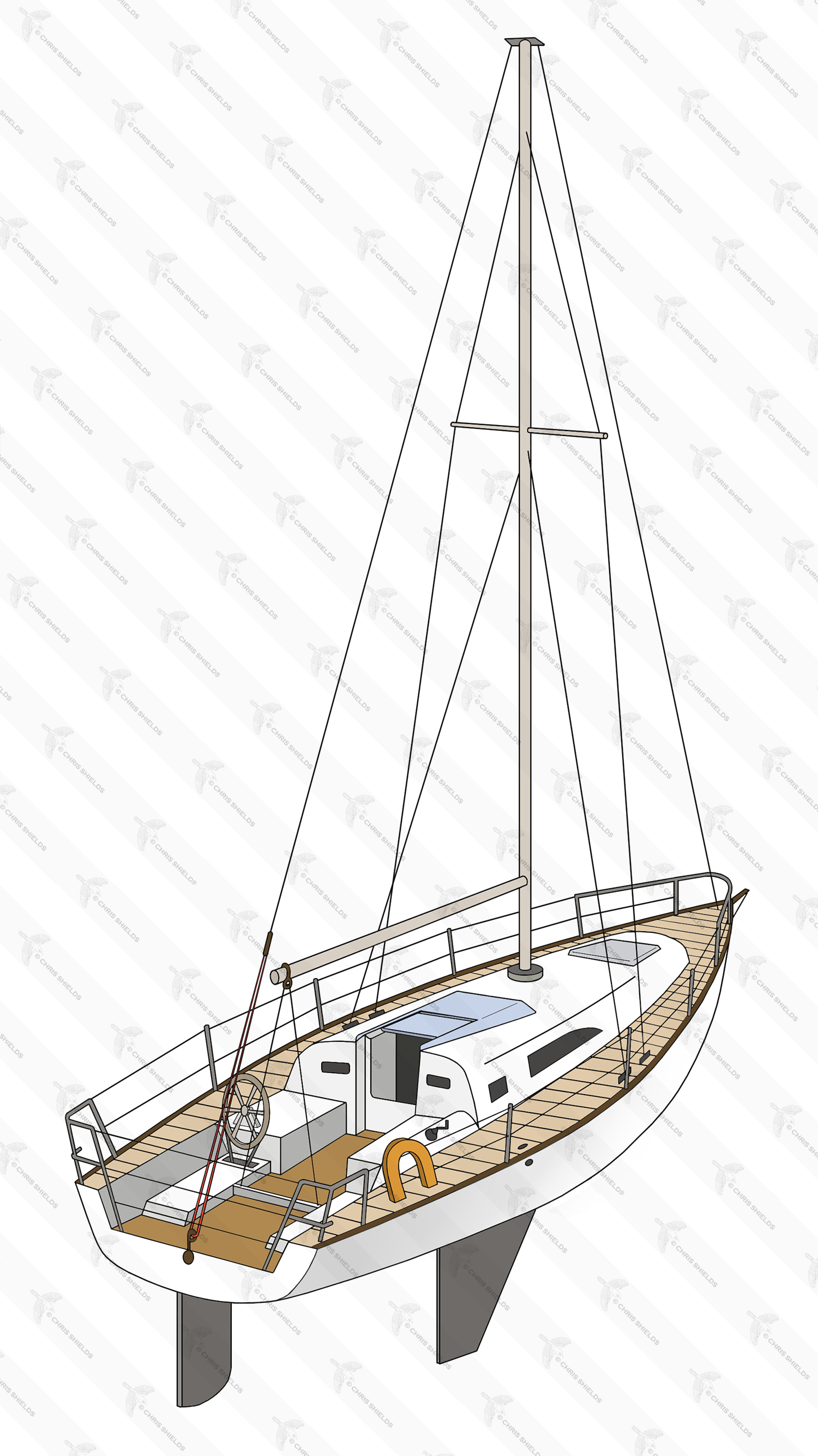 Illustration of Sailingboat (#4756)