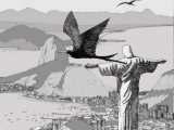 Illustration of Frigatebird (Fregata magnificens) (#0461)