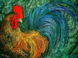 Illustration of Rooster (Gallus gallus domesticus) (#1402)