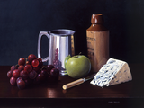Illustration of Still Life - Ginger Beer and Fruit (#0683)
