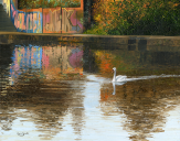 Graffiti on a Manchester Canal